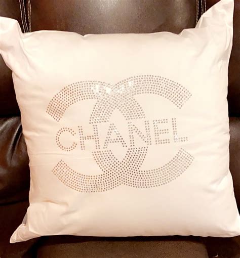 fake chanel pillow case|chanel pillows.